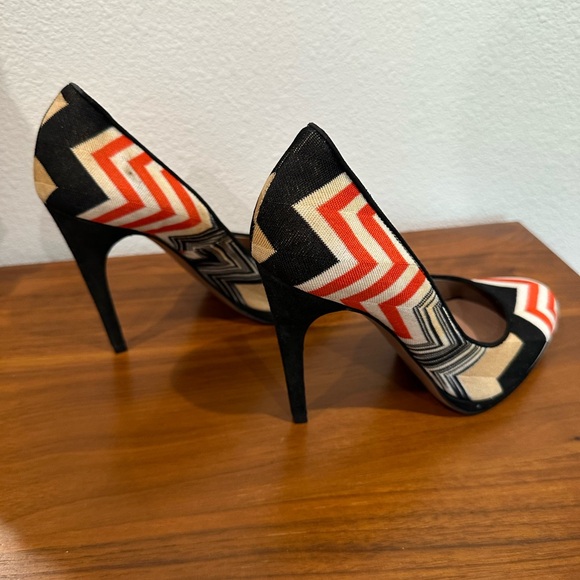 Missoni Chevron Heels - Picture 5 of 10